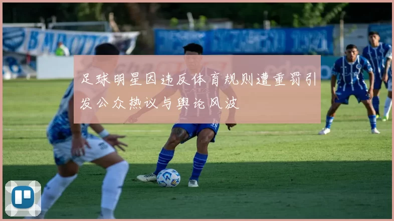 足球明星因违反体育规则遭重罚引发公众热议与舆论风波
